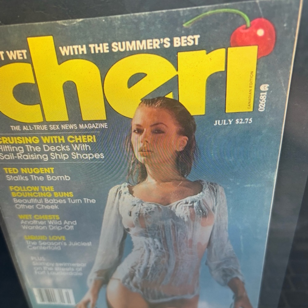 Vintage Cheri Magazine July Issue
